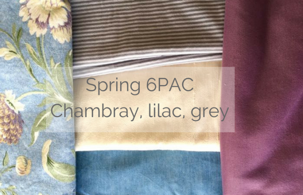 Spring 6PAC Chambray, lilac, grey